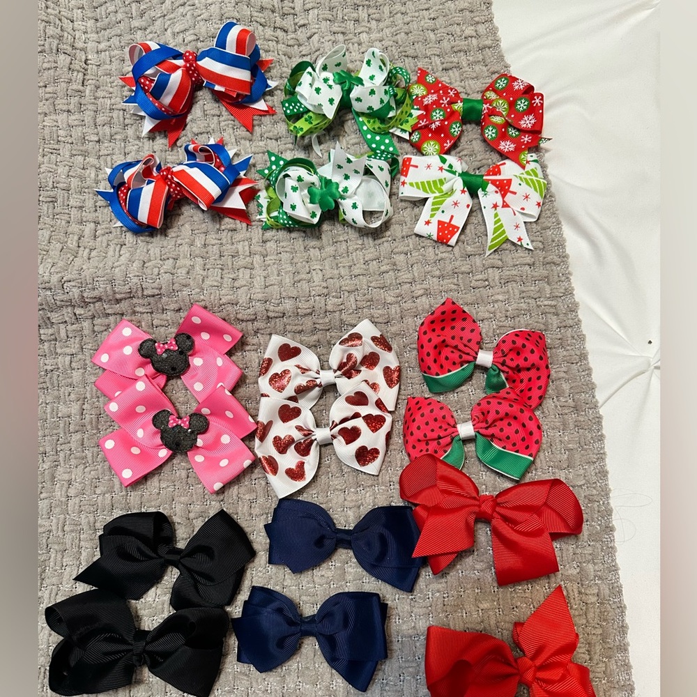Colorful Bow Set for Kids